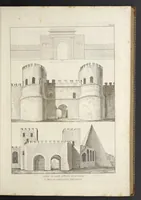Picture 14 of 138 from L'architettura antica descritta e dimostrata coi monumenti ... : opera divisa in tre sezioni risguardanti la storia, la teorica, e le pratiche dell' architettura egiziana, greca e romana (1830), leaf 34