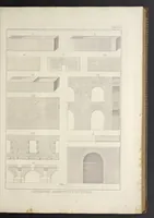 Picture 16 of 138 from L'architettura antica descritta e dimostrata coi monumenti ... : opera divisa in tre sezioni risguardanti la storia, la teorica, e le pratiche dell' architettura egiziana, greca e romana (1830), leaf 38