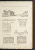 Picture 31 of 138 from L'architettura antica descritta e dimostrata coi monumenti ... : opera divisa in tre sezioni risguardanti la storia, la teorica, e le pratiche dell' architettura egiziana, greca e romana (1830), leaf 72