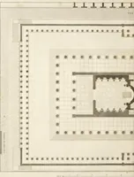 An illustration from L'architettura antica descritta e dimostrata coi monumenti ... : opera divisa in tre sezioni risguardanti la storia, la teorica, e le pratiche dell' architettura egiziana, greca e romana (1830)