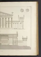 Picture 35 of 138 from L'architettura antica descritta e dimostrata coi monumenti ... : opera divisa in tre sezioni risguardanti la storia, la teorica, e le pratiche dell' architettura egiziana, greca e romana (1830), leaf 80