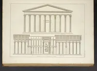 Picture 41 of 138 from L'architettura antica descritta e dimostrata coi monumenti ... : opera divisa in tre sezioni risguardanti la storia, la teorica, e le pratiche dell' architettura egiziana, greca e romana (1830), leaf 90