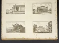 Picture 42 of 138 from L'architettura antica descritta e dimostrata coi monumenti ... : opera divisa in tre sezioni risguardanti la storia, la teorica, e le pratiche dell' architettura egiziana, greca e romana (1830), leaf 92