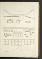 An illustration from L'architettura antica descritta e dimostrata coi monumenti ... : opera divisa in tre sezioni risguardanti la storia, la teorica, e le pratiche dell' architettura egiziana, greca e romana (1830)