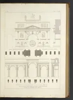 An illustration from L'architettura antica descritta e dimostrata coi monumenti ... : opera divisa in tre sezioni risguardanti la storia, la teorica, e le pratiche dell' architettura egiziana, greca e romana (1830)