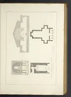 An illustration from L'architettura antica descritta e dimostrata coi monumenti ... : opera divisa in tre sezioni risguardanti la storia, la teorica, e le pratiche dell' architettura egiziana, greca e romana (1830)