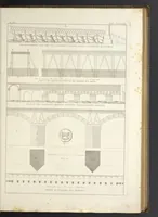 An illustration from L'architettura antica descritta e dimostrata coi monumenti ... : opera divisa in tre sezioni risguardanti la storia, la teorica, e le pratiche dell' architettura egiziana, greca e romana (1830)