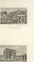 An illustration from L'architettura antica descritta e dimostrata coi monumenti ... : opera divisa in tre sezioni risguardanti la storia, la teorica, e le pratiche dell' architettura egiziana, greca e romana (1830)