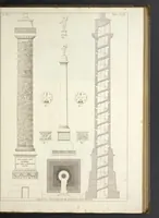 An illustration from L'architettura antica descritta e dimostrata coi monumenti ... : opera divisa in tre sezioni risguardanti la storia, la teorica, e le pratiche dell' architettura egiziana, greca e romana (1830)