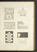 An illustration from L'architettura antica descritta e dimostrata coi monumenti ... : opera divisa in tre sezioni risguardanti la storia, la teorica, e le pratiche dell' architettura egiziana, greca e romana (1830)