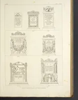 An illustration from L'architettura antica descritta e dimostrata coi monumenti ... : opera divisa in tre sezioni risguardanti la storia, la teorica, e le pratiche dell' architettura egiziana, greca e romana (1830)