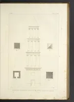 An illustration from L'architettura antica descritta e dimostrata coi monumenti ... : opera divisa in tre sezioni risguardanti la storia, la teorica, e le pratiche dell' architettura egiziana, greca e romana (1830)