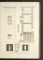 An illustration from L'architettura antica descritta e dimostrata coi monumenti ... : opera divisa in tre sezioni risguardanti la storia, la teorica, e le pratiche dell' architettura egiziana, greca e romana (1830)