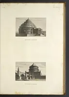 An illustration from L'architettura antica descritta e dimostrata coi monumenti ... : opera divisa in tre sezioni risguardanti la storia, la teorica, e le pratiche dell' architettura egiziana, greca e romana (1830)