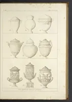 An illustration from L'architettura antica descritta e dimostrata coi monumenti ... : opera divisa in tre sezioni risguardanti la storia, la teorica, e le pratiche dell' architettura egiziana, greca e romana (1830)