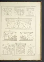 An illustration from L'architettura antica descritta e dimostrata coi monumenti ... : opera divisa in tre sezioni risguardanti la storia, la teorica, e le pratiche dell' architettura egiziana, greca e romana (1830)