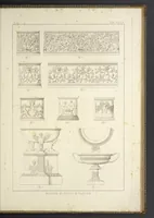 An illustration from L'architettura antica descritta e dimostrata coi monumenti ... : opera divisa in tre sezioni risguardanti la storia, la teorica, e le pratiche dell' architettura egiziana, greca e romana (1830)