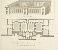 Picture 13 of 117 from L'architettura antica descritta e dimostrata coi monumenti ... : opera divisa in tre sezioni risguardanti la storia, la teorica, e le pratiche dell' architettura egiziana, greca e romana (1830), leaf 36