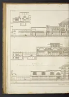 An illustration from L'architettura antica descritta e dimostrata coi monumenti ... : opera divisa in tre sezioni risguardanti la storia, la teorica, e le pratiche dell' architettura egiziana, greca e romana (1830)