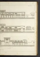 An illustration from L'architettura antica descritta e dimostrata coi monumenti ... : opera divisa in tre sezioni risguardanti la storia, la teorica, e le pratiche dell' architettura egiziana, greca e romana (1830)