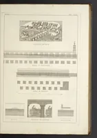 An illustration from L'architettura antica descritta e dimostrata coi monumenti ... : opera divisa in tre sezioni risguardanti la storia, la teorica, e le pratiche dell' architettura egiziana, greca e romana (1830)