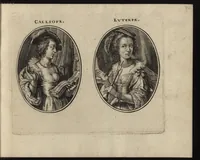 Picture 21 of 23 from Les vrais pourtraits de quelques unes des plus grandes dames de la chrestiente, desguisees en bergeres, I.[-IV.] partie = Ware afbeeldinghe van eenige der aldergrootste ende doorluchtigste vrouwen van heel christenrijck, vertoont in gedaente als herderinnen, I.[-IV.] deel (1640), leaf 92