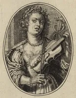 Picture 23 of 23 from Les vrais pourtraits de quelques unes des plus grandes dames de la chrestiente, desguisees en bergeres, I.[-IV.] partie = Ware afbeeldinghe van eenige der aldergrootste ende doorluchtigste vrouwen van heel christenrijck, vertoont in gedaente als herderinnen, I.[-IV.] deel (1640), leaf 94
