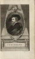 An illustration from Historische levensbeschryving van Petrus Paulus Rubbens, ridder, heere van den Steen &c. : verrykt met veele gewigtige byzonderheden, welken by geen andere schryvers tot heden toe te vinden zyn geweest : nevens eene naauwkeurige opgave zyner schilderyen, berustende in de hoven, kerken, en verdere openbaare gebouwen van Europa, met aanwyzing welke van dezelven in het koper zyn gebragt (1774)