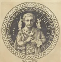 Picture 1 of 21 from Sculture e pitture sagre estratte dai cimiterj di Roma : pubblicate gia dagli autori della Roma sotterranea ed ora nuovamente date in luce colle spiegazioni per ordine di n. s. Clemente XII .. (1737), leaf 6