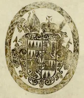 An illustration from Die Fürst-Bischofliche Olmucische Residentz-Stadt Cremsier : sambt denen nechst darbey neu-erhöbt, und von Grund zugericht und erbauten Lust- Blum- und Thier-Garten (1691)