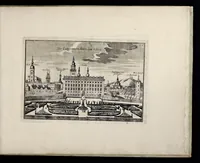 Picture 33 of 34 from Die Fürst-Bischofliche Olmucische Residentz-Stadt Cremsier : sambt denen nechst darbey neu-erhöbt, und von Grund zugericht und erbauten Lust- Blum- und Thier-Garten (1691), leaf 72