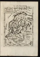 An illustration from Description de l'univers : contenant les differents systemes du monde, les cartes generales & particulieres de la geographie ancienne & moderne, les plans & les profils des principales villes & des autres lieux plus considerables de la Terre : avec les portraits des souverains qui y commandent, leurs blasons, titres & livrées : et les moeurs, religions, gouvernemens & divers habillemens de chaque nation (1685)