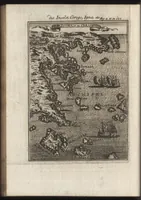 An illustration from Description de l'univers : contenant les differents systemes du monde, les cartes generales & particulieres de la geographie ancienne & moderne, les plans & les profils des principales villes & des autres lieux plus considerables de la Terre : avec les portraits des souverains qui y commandent, leurs blasons, titres & livrées : et les moeurs, religions, gouvernemens & divers habillemens de chaque nation (1685)