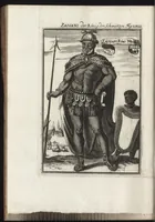 An illustration from Description de l'univers : contenant les differents systemes du monde, les cartes generales & particulieres de la geographie ancienne & moderne, les plans & les profils des principales villes & des autres lieux plus considerables de la Terre : avec les portraits des souverains qui y commandent, leurs blasons, titres & livrées : et les moeurs, religions, gouvernemens & divers habillemens de chaque nation (1685)