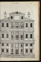 Picture 33 of 49 from Regole generali di architetvra sopra le cinqve maniere de gliedifici : cioe, thoscano, dorico, ionico, corinthio, et composito, con gliessempi dell'antiqvita, che per la magior parte concordano con la dottrina di Vitrvvio (1537), leaf 114