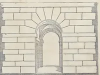 Picture 5 of 49 from Regole generali di architetvra sopra le cinqve maniere de gliedifici : cioe, thoscano, dorico, ionico, corinthio, et composito, con gliessempi dell'antiqvita, che per la magior parte concordano con la dottrina di Vitrvvio (1537), leaf 20