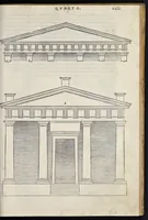 An illustration from Regole generali di architetvra sopra le cinqve maniere de gliedifici : cioe, thoscano, dorico, ionico, corinthio, et composito, con gliessempi dell'antiqvita, che per la magior parte concordano con la dottrina di Vitrvvio (1537)