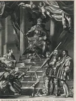 Picture 18 of 34 from Serenissimi principis Ferdinandi Hispaniarum infantis S.R.E. cardinalis triumphalis introitus in Flandriae metropolim Gandauum (1636), leaf 90