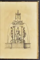 An illustration from Second livre d'architectvre, contenant plusieurs & diuerses ordonances de cheminees, lucarnes, portes, fonteines, puis & pauillons, pour enrichir tant le dedans que le dehors de tous edifices. Auec les desseins de dix sepultures toutes differentes (1561)
