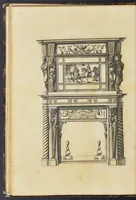 An illustration from Second livre d'architectvre, contenant plusieurs & diuerses ordonances de cheminees, lucarnes, portes, fonteines, puis & pauillons, pour enrichir tant le dedans que le dehors de tous edifices. Auec les desseins de dix sepultures toutes differentes (1561)