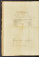 Picture 42 of 78 from Second livre d'architectvre, contenant plusieurs & diuerses ordonances de cheminees, lucarnes, portes, fonteines, puis & pauillons, pour enrichir tant le dedans que le dehors de tous edifices. Auec les desseins de dix sepultures toutes differentes (1561), leaf 69