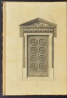 An illustration from Second livre d'architectvre, contenant plusieurs & diuerses ordonances de cheminees, lucarnes, portes, fonteines, puis & pauillons, pour enrichir tant le dedans que le dehors de tous edifices. Auec les desseins de dix sepultures toutes differentes (1561)