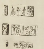 An illustration from A descriptive catalogue of a general collection of ancient and modern engraved gems, cameos as well as intaglios, taken from the most celebrated cabinets in Europe and cast in coloured pastes, white enamel, and sulphur, by James Tassie, modeller (1791)