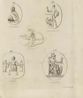 Picture 18 of 63 from A descriptive catalogue of a general collection of ancient and modern engraved gems, cameos as well as intaglios, taken from the most celebrated cabinets in Europe and cast in coloured pastes, white enamel, and sulphur, by James Tassie, modeller (1791), leaf 428
