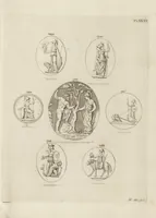 Picture 28 of 63 from A descriptive catalogue of a general collection of ancient and modern engraved gems, cameos as well as intaglios, taken from the most celebrated cabinets in Europe and cast in coloured pastes, white enamel, and sulphur, by James Tassie, modeller (1791), leaf 444
