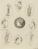 An illustration from A descriptive catalogue of a general collection of ancient and modern engraved gems, cameos as well as intaglios, taken from the most celebrated cabinets in Europe and cast in coloured pastes, white enamel, and sulphur, by James Tassie, modeller (1791)