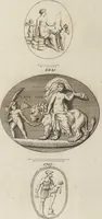 An illustration from A descriptive catalogue of a general collection of ancient and modern engraved gems, cameos as well as intaglios, taken from the most celebrated cabinets in Europe and cast in coloured pastes, white enamel, and sulphur, by James Tassie, modeller (1791)
