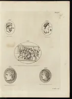 Picture 60 of 63 from A descriptive catalogue of a general collection of ancient and modern engraved gems, cameos as well as intaglios, taken from the most celebrated cabinets in Europe and cast in coloured pastes, white enamel, and sulphur, by James Tassie, modeller (1791), leaf 498
