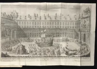Picture 3 of 27 from La contesa dell' aria e dell' acqua : festa à cavallo rappresentata nell'augustissime nozze delle sacre, cesaree, reali M.M. dell' imperatore Leopoldo e dell' infanta Margherita delle Spagne (1667), leaf 12