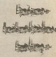Picture 9 of 27 from La contesa dell' aria e dell' acqua : festa à cavallo rappresentata nell'augustissime nozze delle sacre, cesaree, reali M.M. dell' imperatore Leopoldo e dell' infanta Margherita delle Spagne (1667), leaf 41